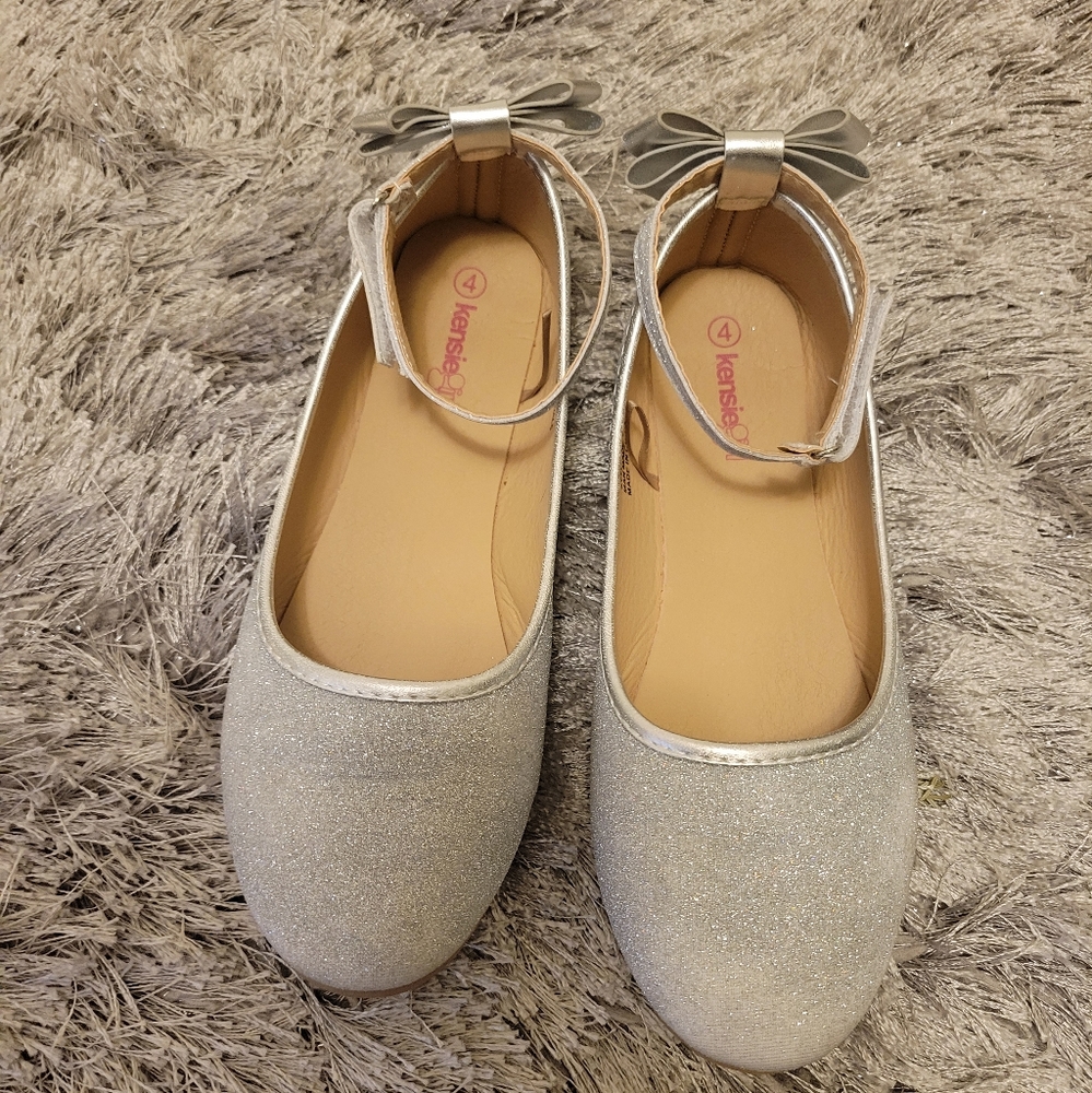 Silver shoes